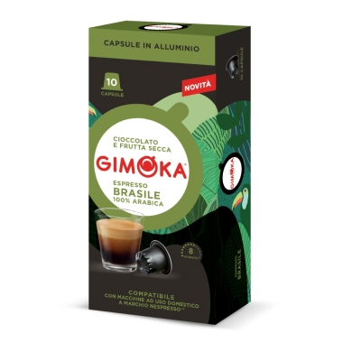 Gimoka Brasile Nespresso kapslid 10tk