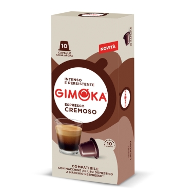 Gimoka Cremoso Nespresso kapslid 10tk